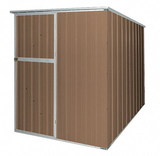 D7717 Outdr Strg Shd 6 1/4x5 5/8x6 1/4ft Brown
