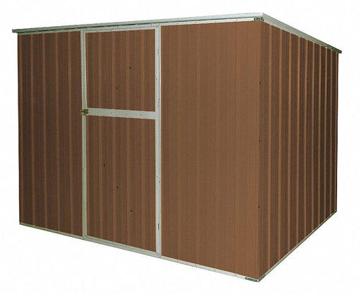 D7718 Outdr Strg Shd 6 1/4x8 1/2x6 1/4ft Brown