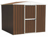 D7721 Outdr Strg Shd 6 1/4 x8 1/2 x7ft Brown