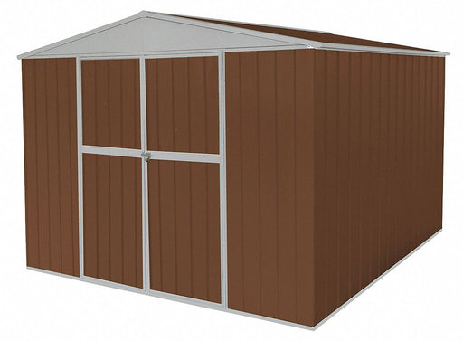 D7722 Outdr Strg Shd 8 1/2 x11 3/8 x7ft Brown