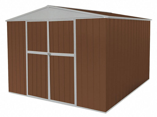 D7723 Outdr Strg Shd 11 3/8 x11 3/8 x7ft Brown
