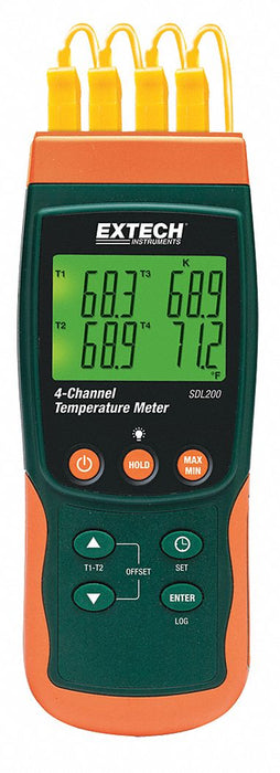 Thermometer LCD 2.9in Thermocouple RTD