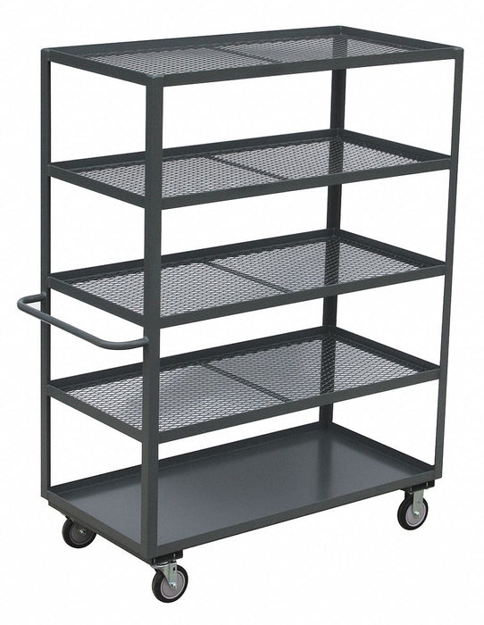 Stock Cart 1400 lb 5 Shelf 48 in L