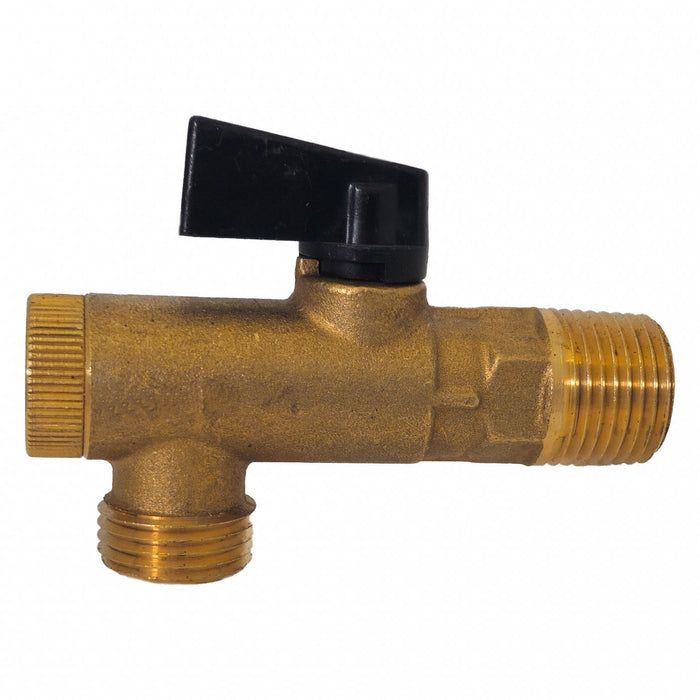 Filter Ball Valve 1/4 in MNPT Drain