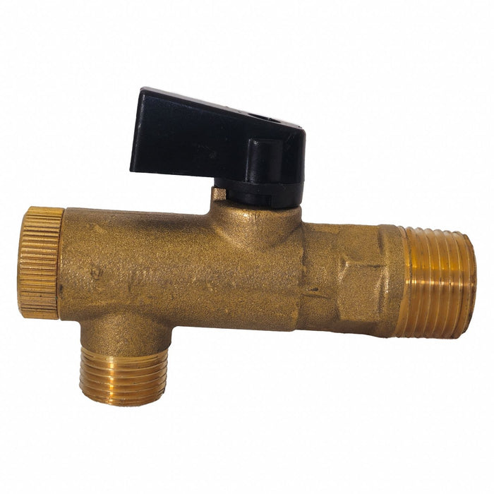 Filter Ball Valve 3/8 in MNPT Drain