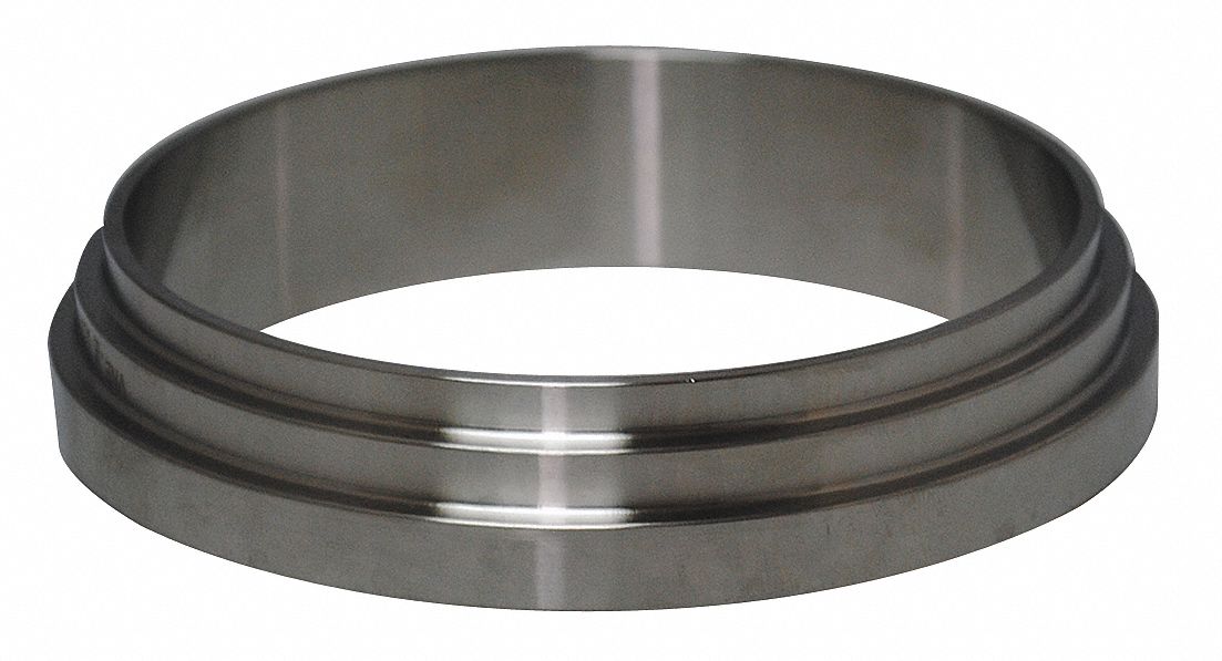Short Welding Ferrule SS 3 in Dia