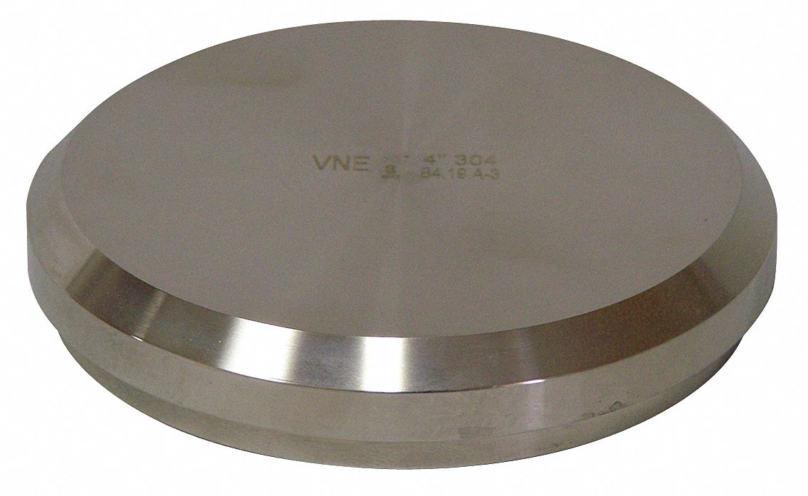 Cap Stainless Steel Cap 4 in