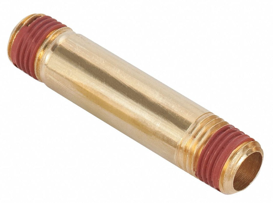 Long Pipe Nipple 1/8 In 1-1/2 In L Brass