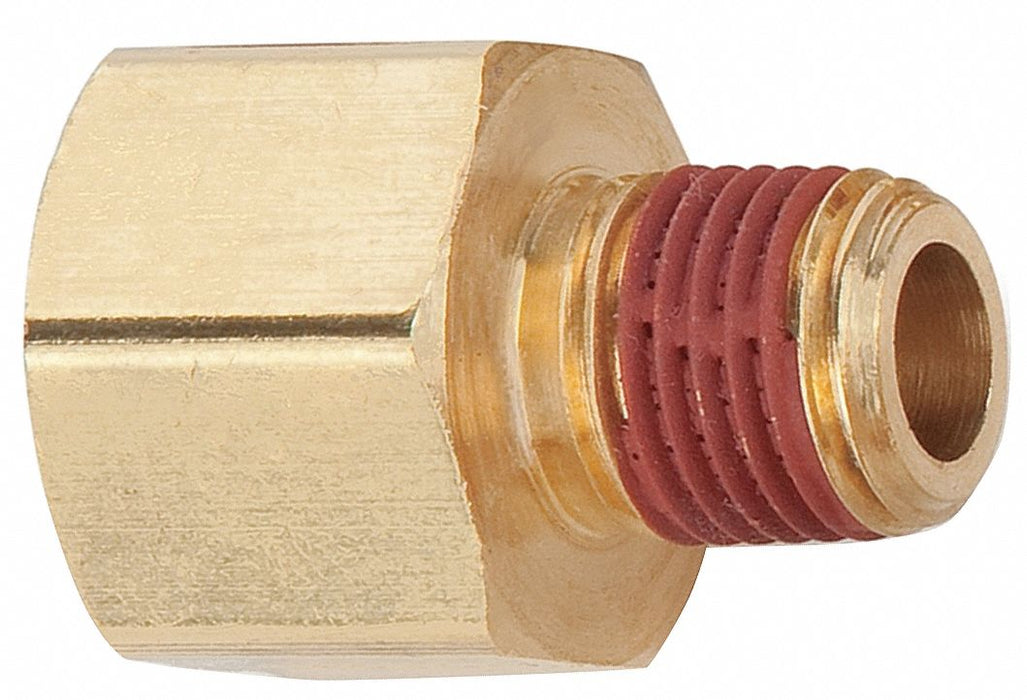 Adapter Brass 1/2 x 1/4 in FNPT x MNPT