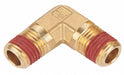 90 Elbow Brass 3/8 in Pipe Size MNPT
