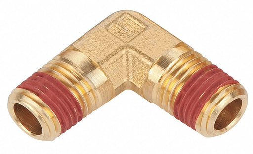90 Elbow Brass 3/8 in Pipe Size MNPT