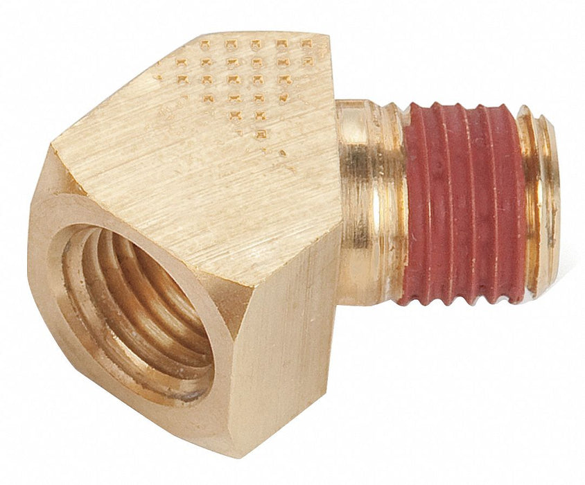 45 Elbow Brass 1/4 in FNPT x MNPT