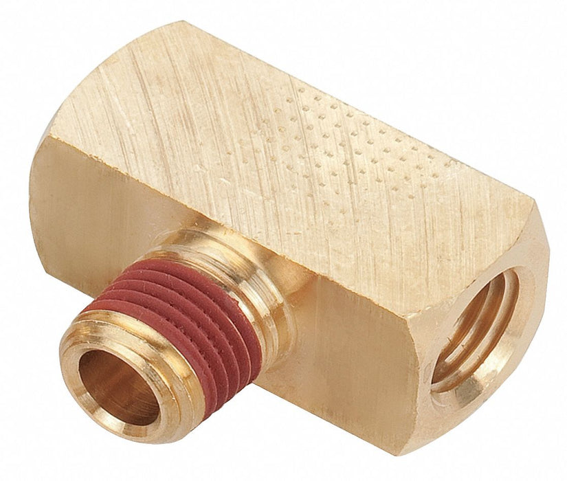 Male Branch Tee Brass 3/8 in NPT
