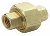 Union Brass 3/8 Pipe Size FNPT x MNPT