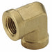 90 Extruded Elbow Brass 3/8 in MNPT