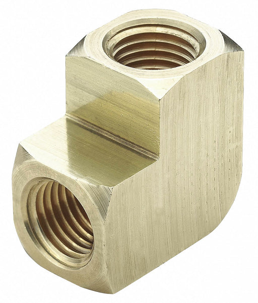 90 Extruded Elbow Brass 1/2 in FNPT