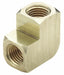 90 Extruded Elbow Brass 1/2 in FNPT