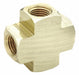 Cross Brass 1/8 in Pipe Size Female NPT