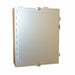 Electrical Enclosure 20 in H Silver