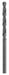Aircraft Black Oxide Drill Bit 1/8 x 6 