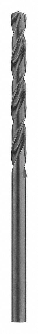 Aircraft Black Oxide Drill Bit 3/16 x6 