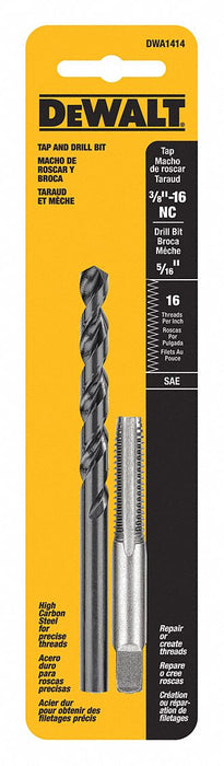 Drill and Tap Set 5/16 3/8-16NC