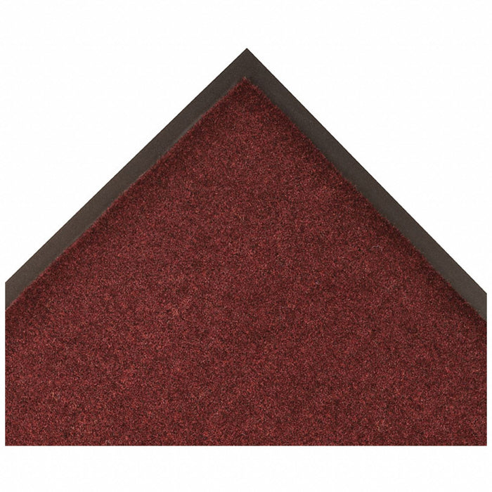 Carpeted Entrance Mat Burgundy 3ft.x5ft.