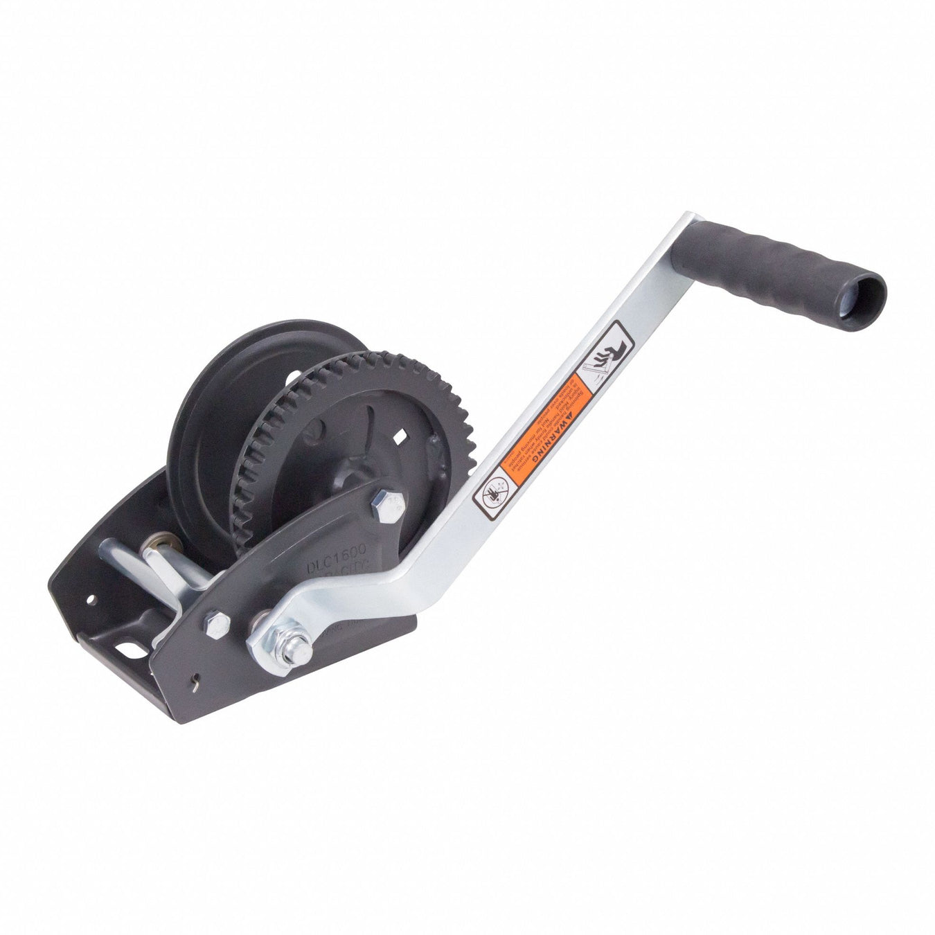 Hand Winch Ratchet Gear Pulling Black