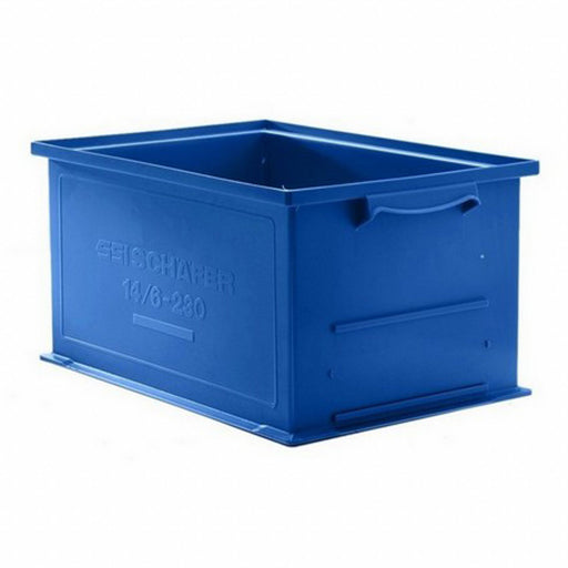 StraightWallTote 19inL 13inW Blue