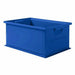 StraightWallTote 19inL 13inW Blue