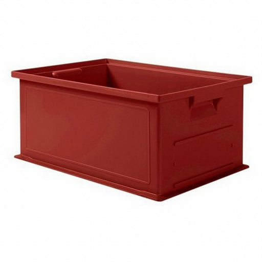 StraightWallTote 19inL 13inW Red