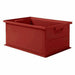 StraightWallTote 19inL 13inW Red