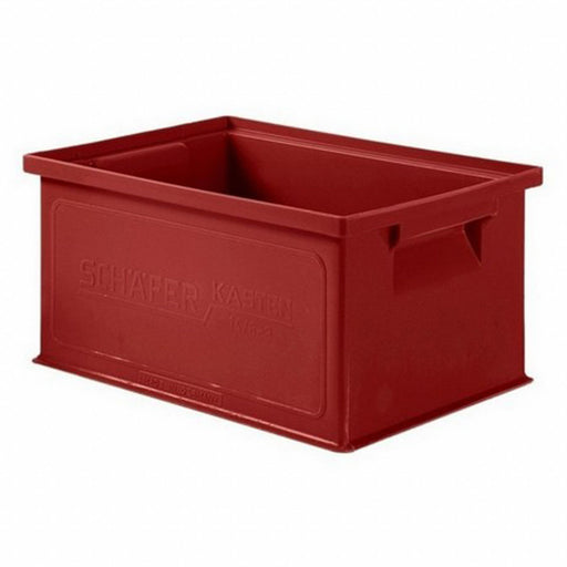 Straight Wall Tote 13 in L 9 in W Red