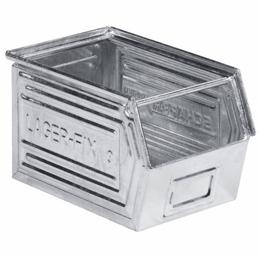 Stacking Bin 14 in L 8 in W Steel