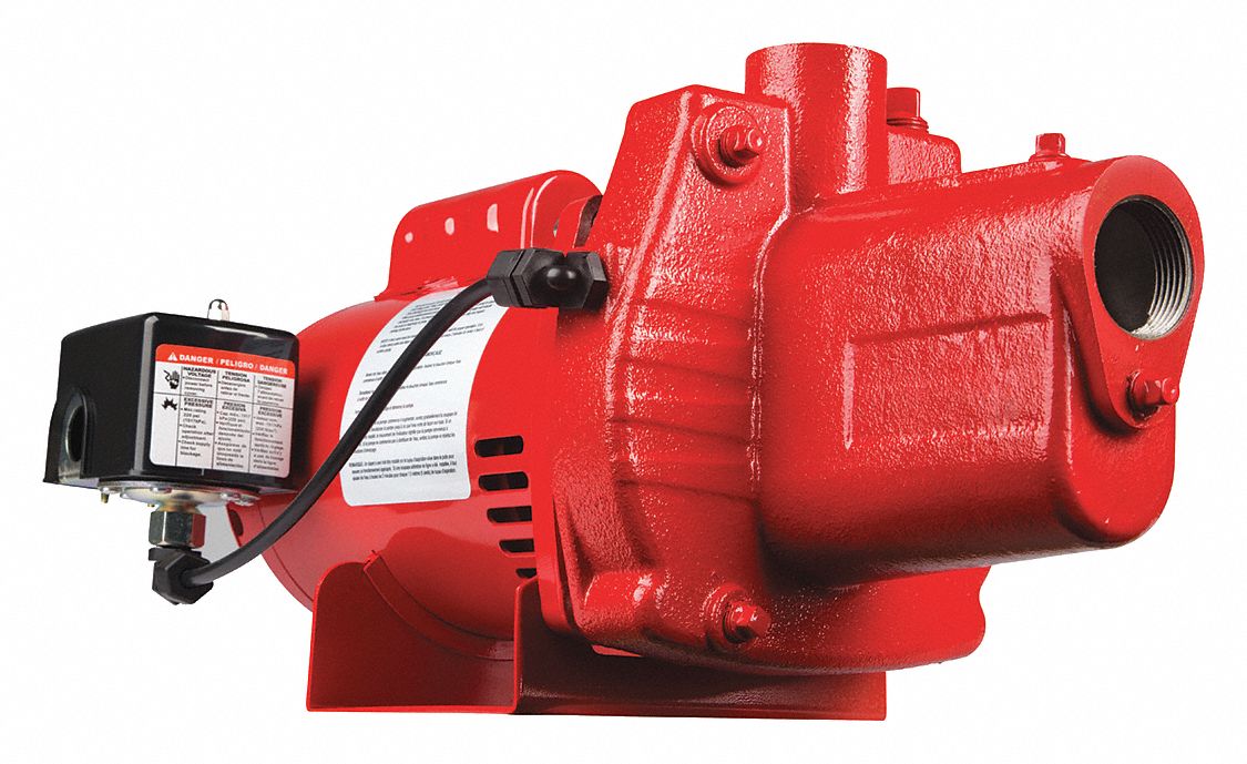 Jet Pump 3/4 HP Cast Iron 115/230V