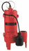 Sewage Pump 1/2 HP Cast Iron