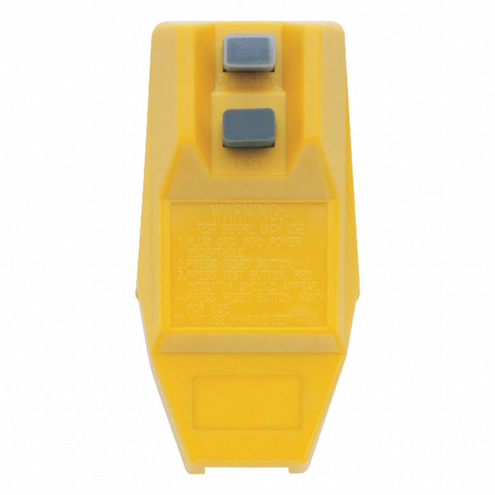 GFCI Yellow 0 Outlet
