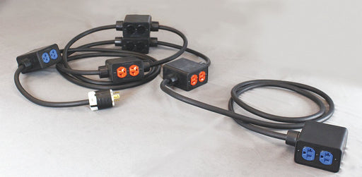 PowerStringer 60ft Black 10AWG Round