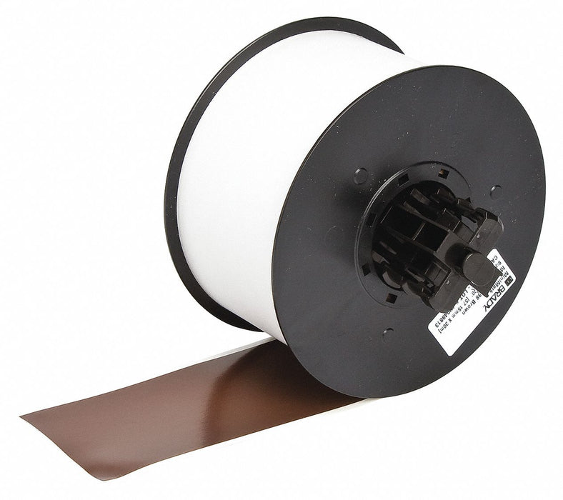 ContinuousLabelStock Brown Gloss