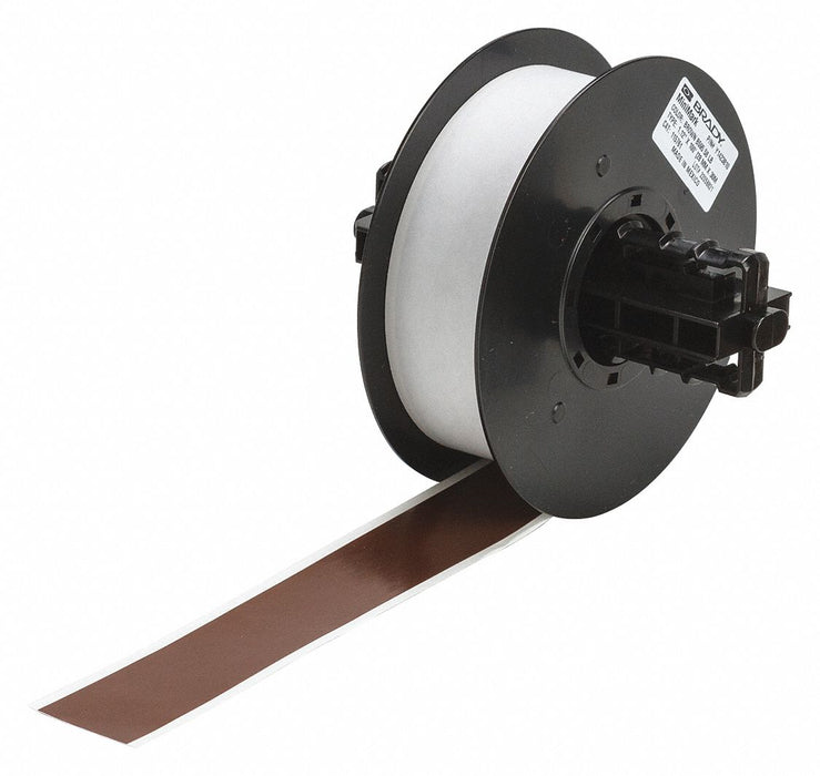 ContinuousLabelStock Brown Gloss