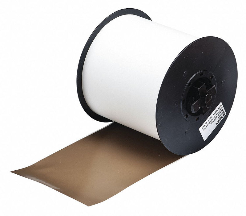 ContinuousLabelStock Gold Gloss 4inW