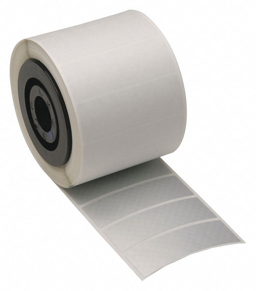 Tampe Evident Label Silver 3 in W