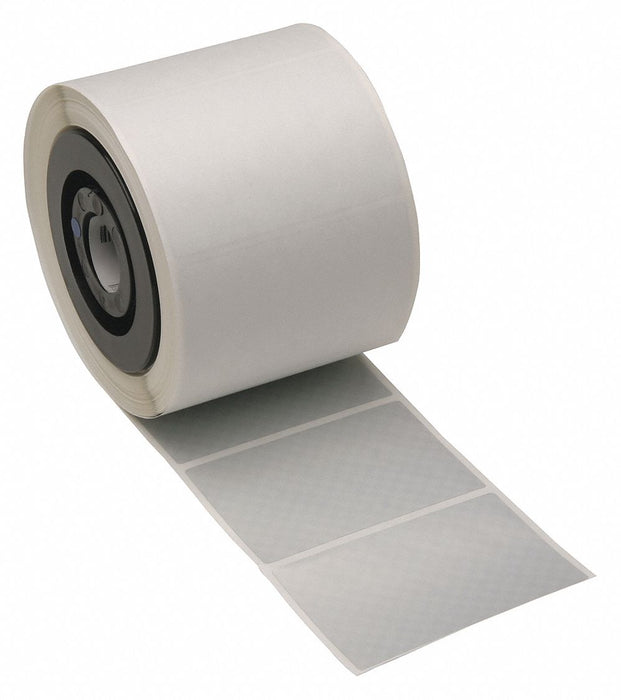 Tamper Evident Label Silver 3 in W