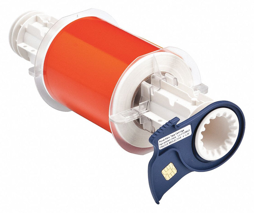 Reflective Tape Orange 33 ft L 4 in W