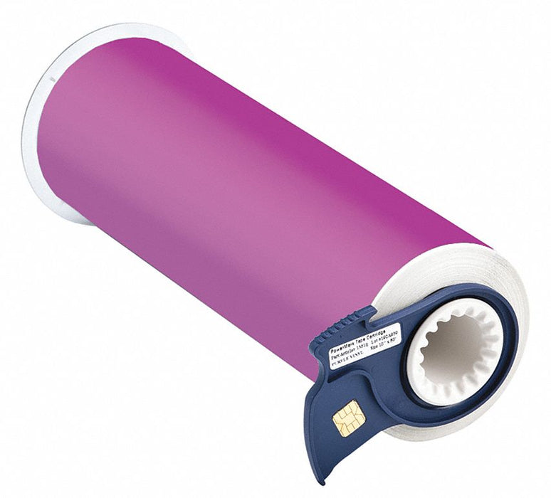 ContinuousLabelStock Purple Gloss 10inW
