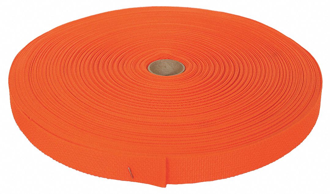 G2366 Webbing Polypropylene 3/4 W Orange