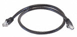 M3396 Patch Cord Cat 6 Booted Black 2.0 ft.