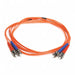 M3393 Fiber Cord Duplex ST ST 2m Orange
