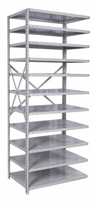Metal Shlvng Cap 500 lb 12inx84inx36in
