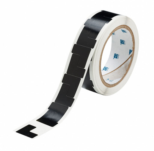 Floor Tape Black 1 inx1 in L PK750